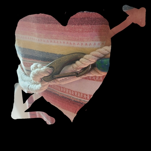 LRL XL Summer Dress w/ Jute Belt - Picture 3 of 7